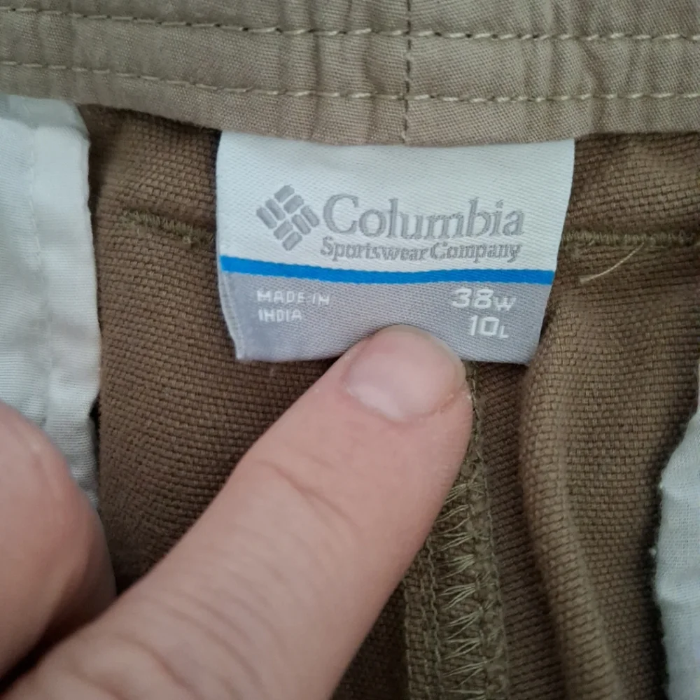 Columbia Mens‎ Brown Shorts Size 38